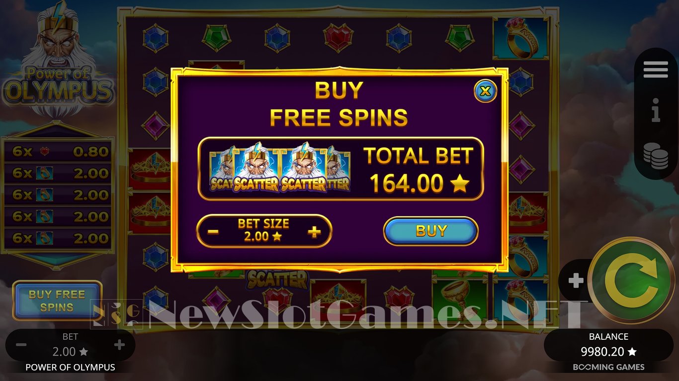 Power of Olympus Slot Slot Image in Demo - pic. 6