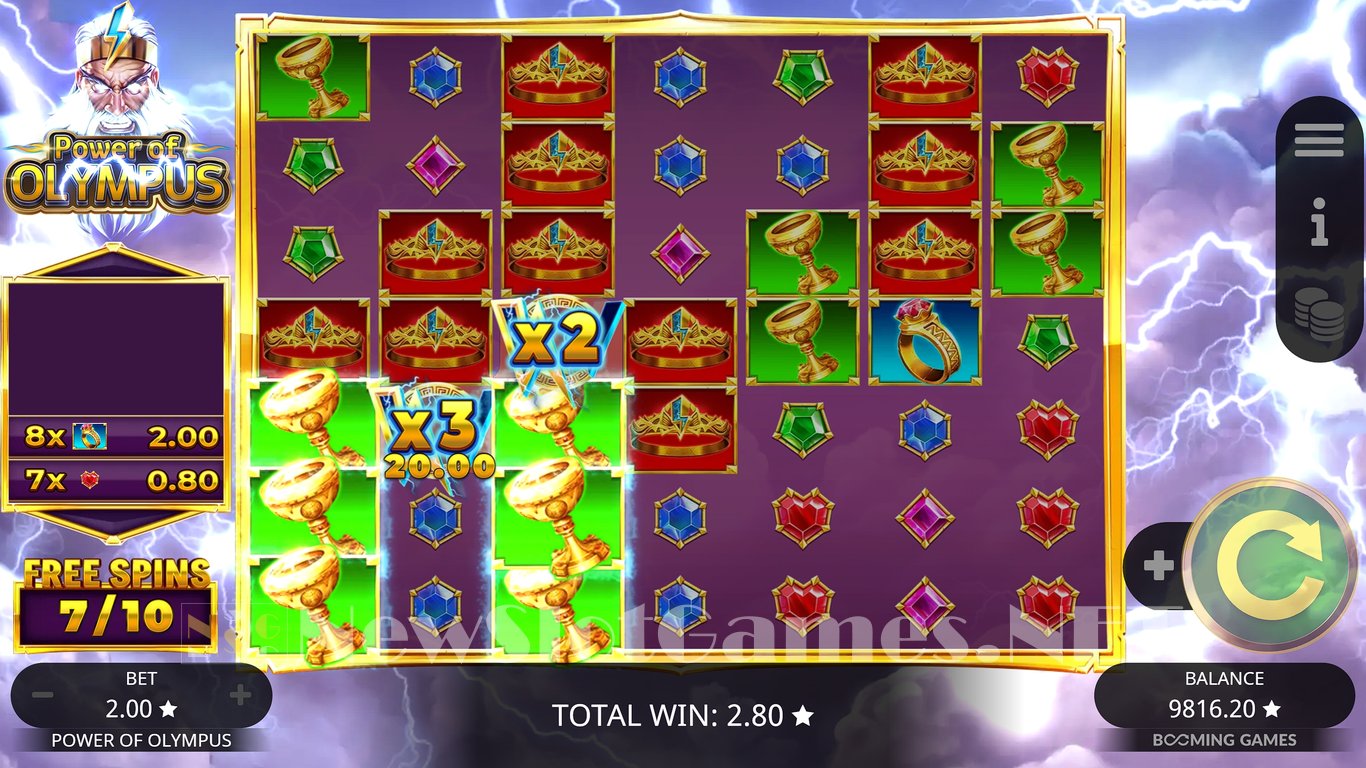 Power of Olympus Slot Slot Image in Demo - pic. 9