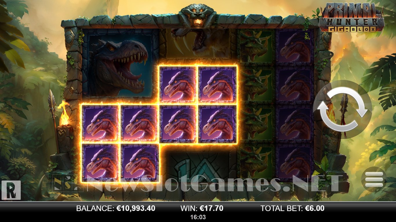 Primal Hunter Gigablox Slot Slot Image in Demo - pic. 8