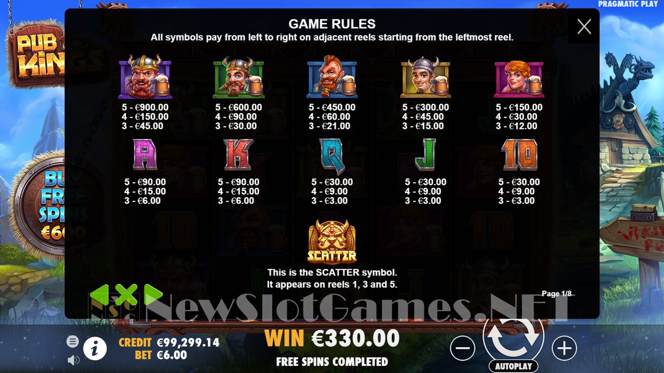 Pub Kings Slot Slot Image in Demo - pic. 14