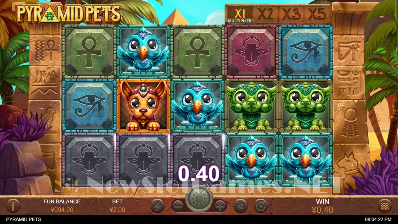 Pyramid Pets Slot Slot Image in Demo - pic. 2