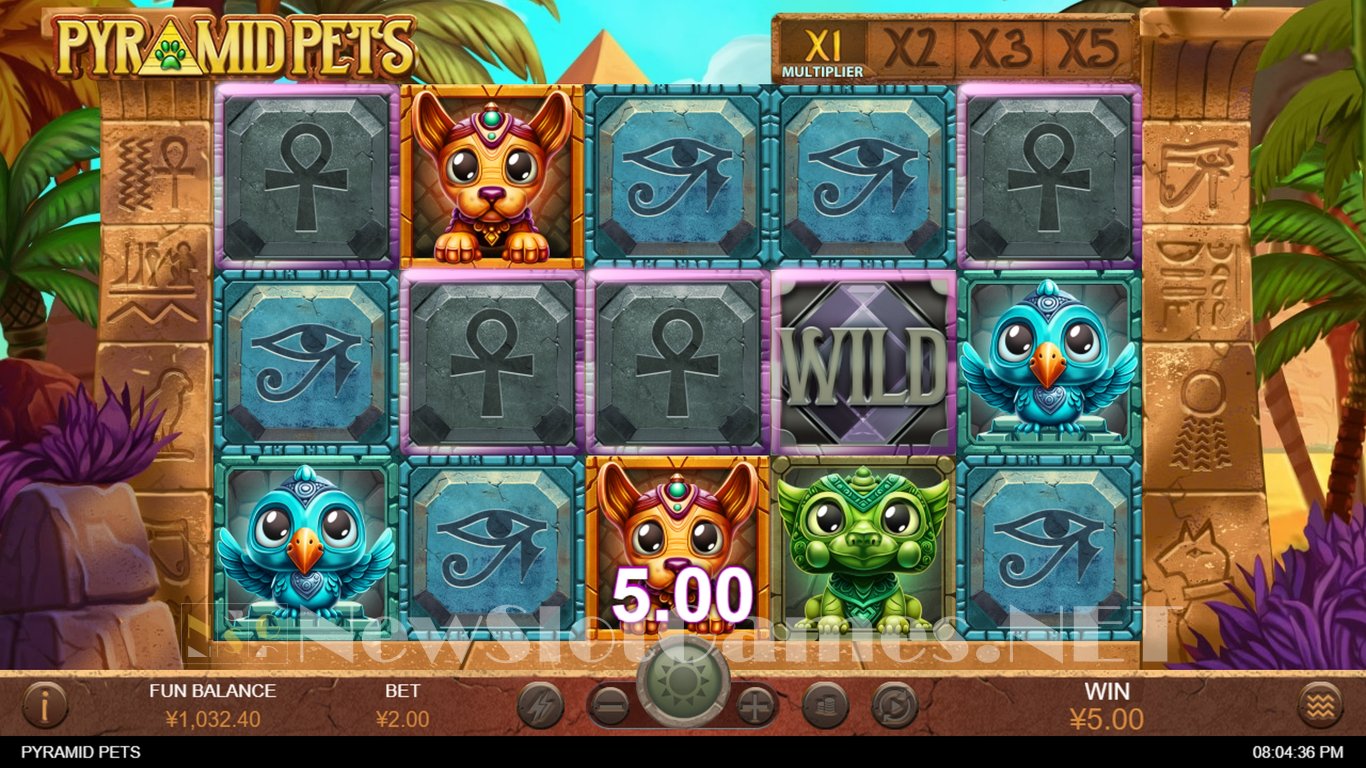 Pyramid Pets Slot Slot Image in Demo - pic. 3