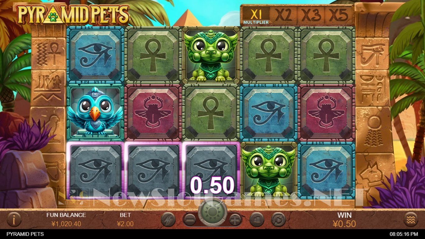 Pyramid Pets Slot Slot Image in Demo - pic. 6