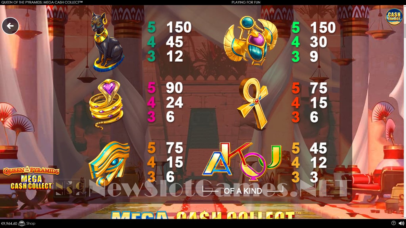 Queen Of The Pyramids Slot Slot Image in Demo - pic. 11