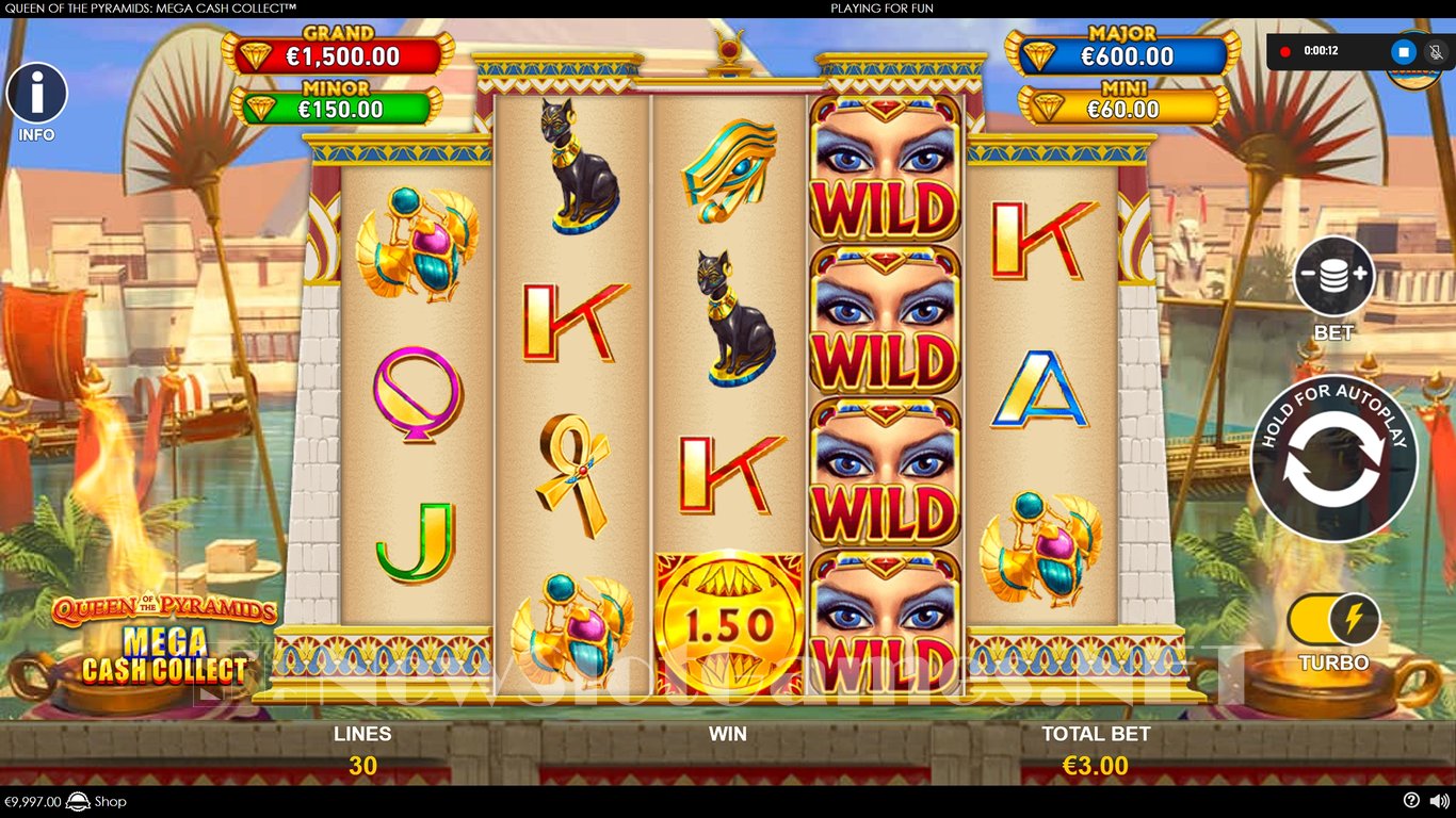 Queen Of The Pyramids Slot Slot Image in Demo - pic. 2