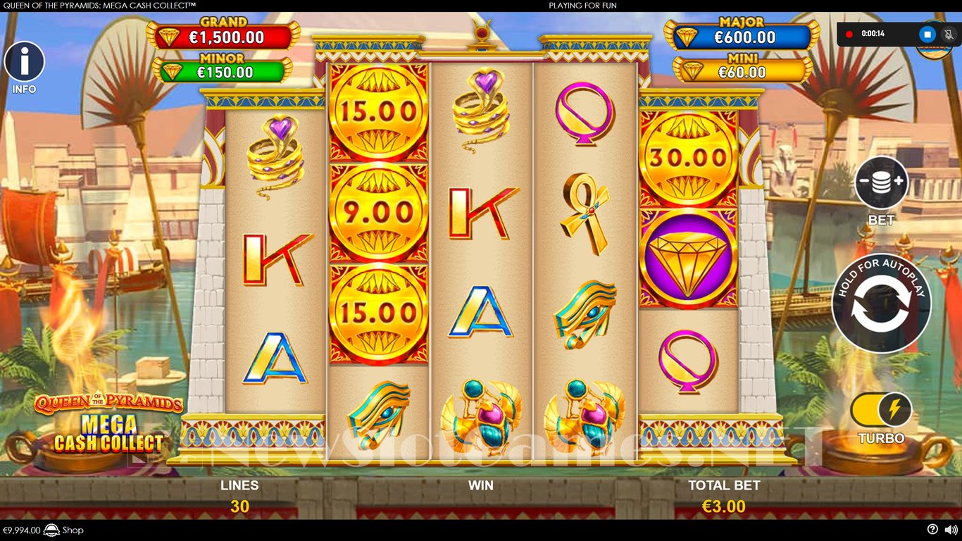 Queen Of The Pyramids Slot Slot Image in Demo - pic. 3