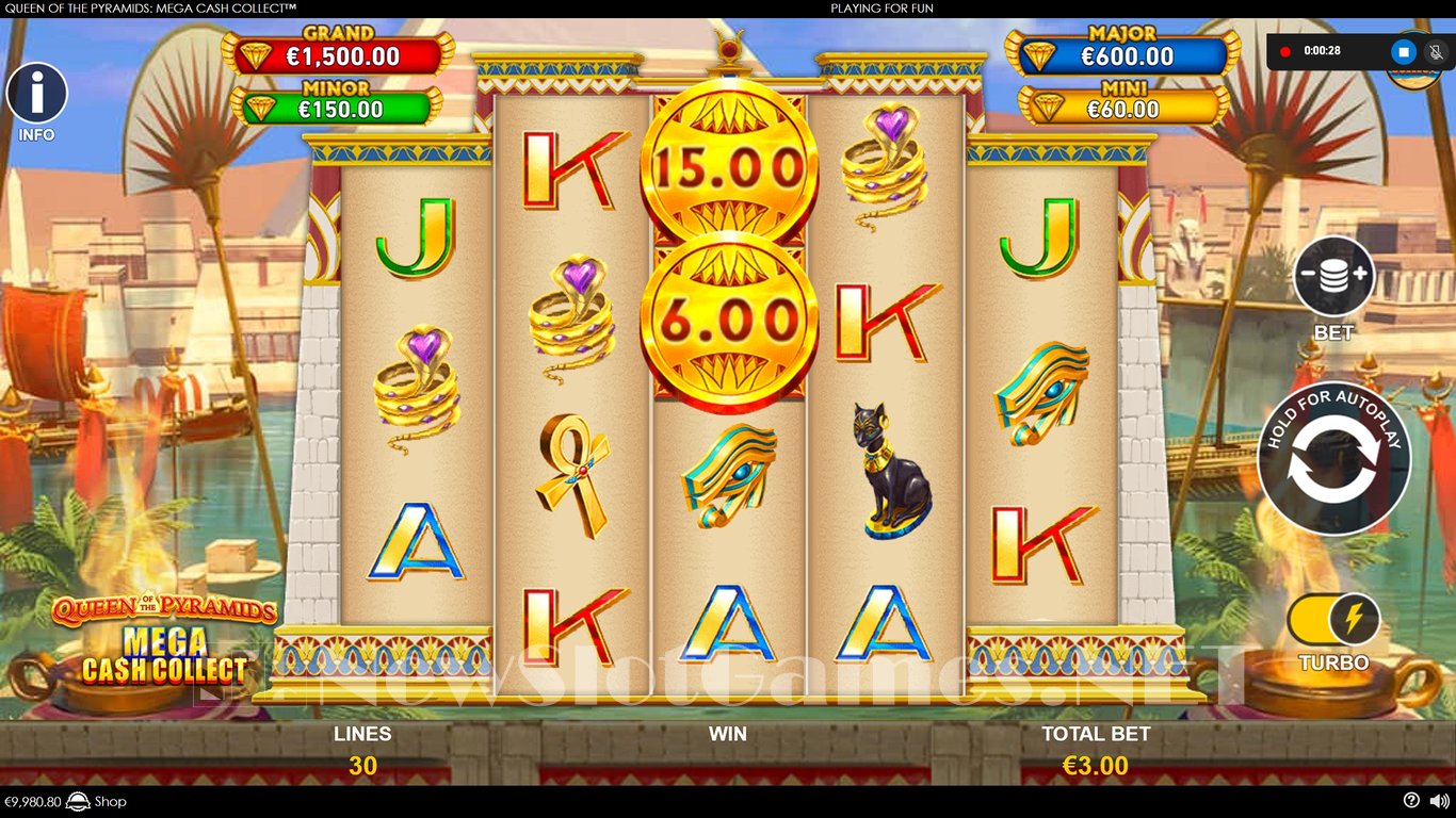 Queen Of The Pyramids Slot Slot Image in Demo - pic. 6