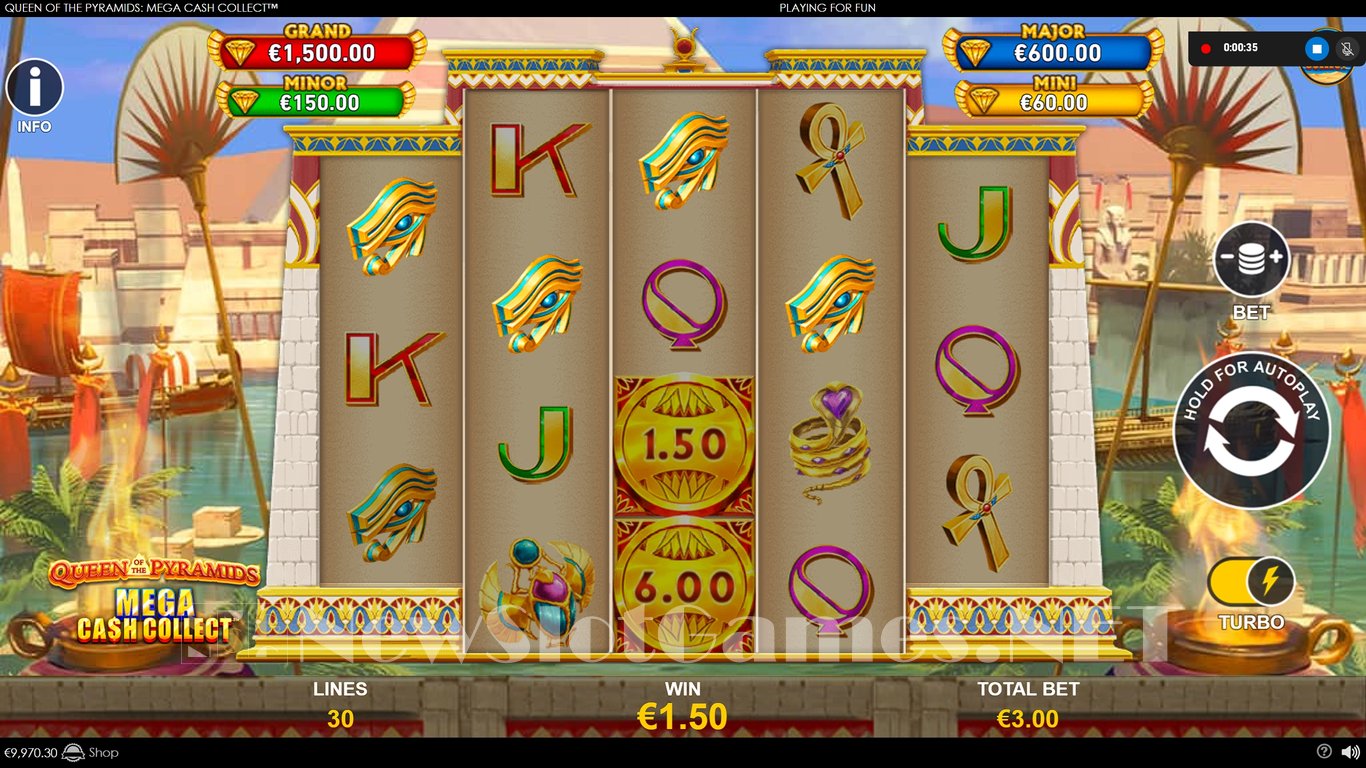 Queen Of The Pyramids Slot Slot Image in Demo - pic. 7
