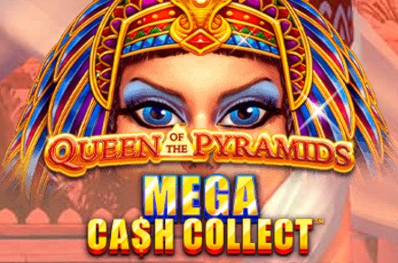 Queen Of The Pyramids Slot Logo