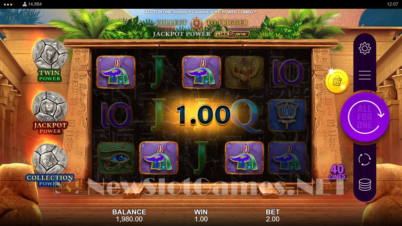 Queens of Ra Power Combo Slot Slot Image in Demo - pic. 4