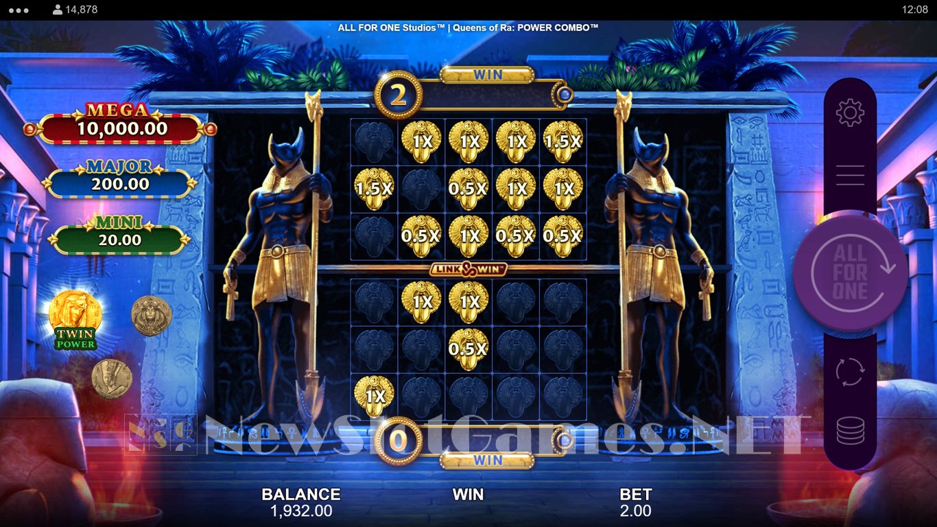 Queens of Ra Power Combo Slot Slot Image in Demo - pic. 8