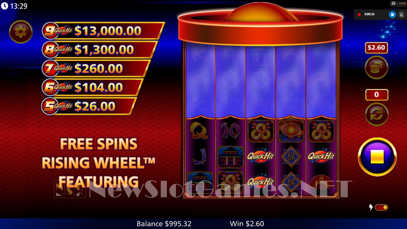 Quick Hit Ultra Pays Monkeys Fortune Slot Slot Image in Demo - pic. 3