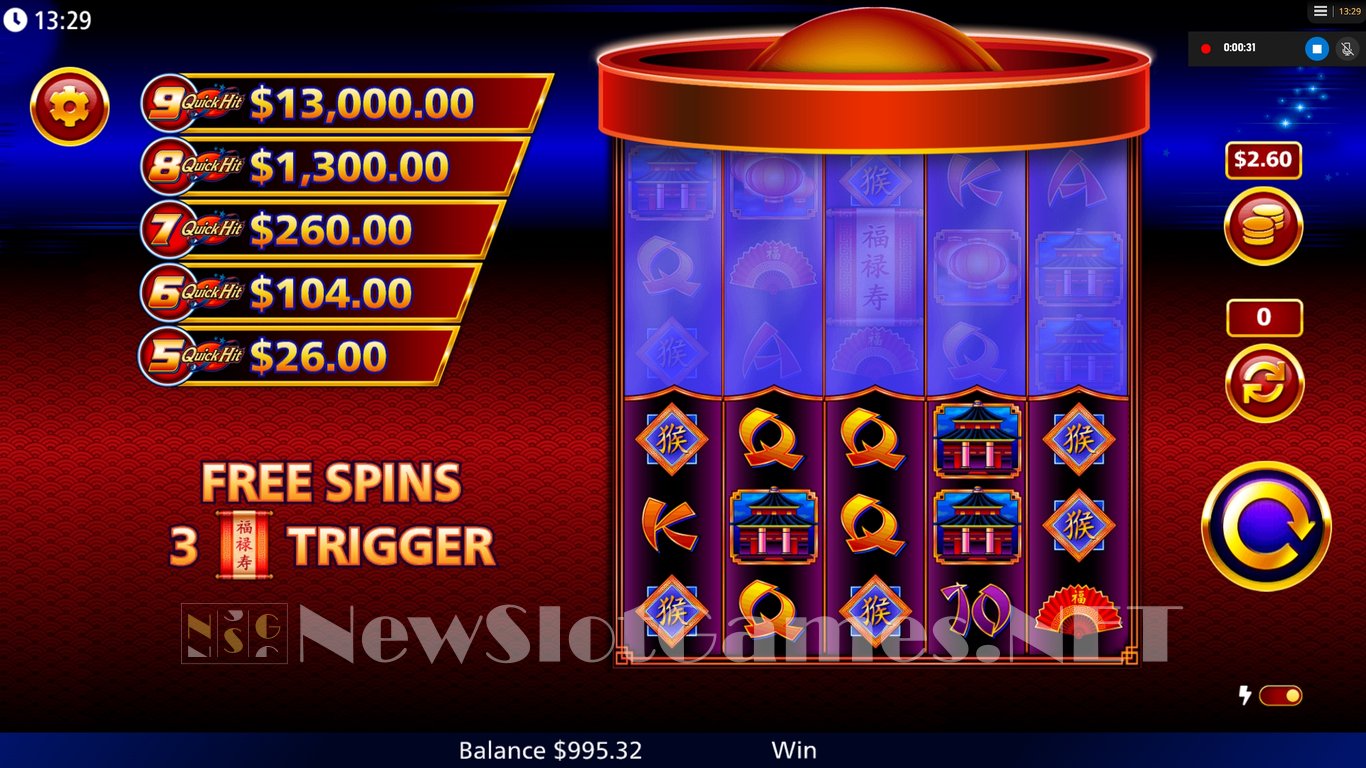 Quick Hit Ultra Pays Monkeys Fortune Slot Slot Image in Demo - pic. 4