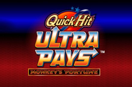 Quick Hit Ultra Pays Monkeys Fortune Slot Logo