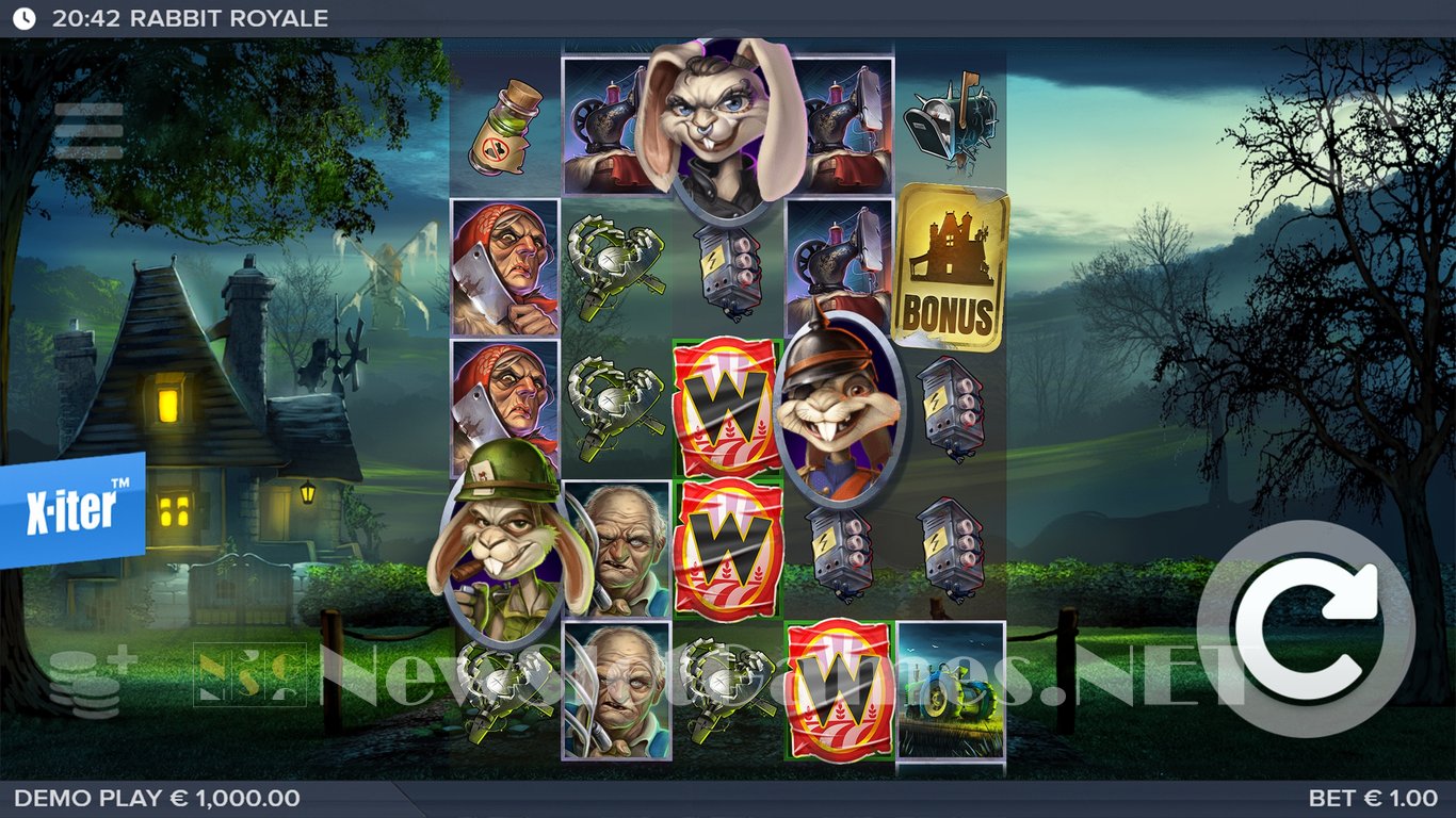Rabbit Royale Slot Demo Image