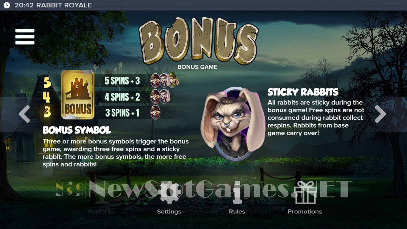 Rabbit Royale Slot Slot Image in Demo - pic. 11