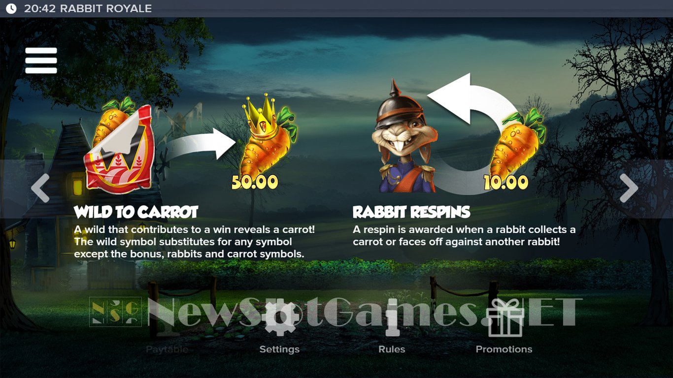Rabbit Royale Slot Slot Image in Demo - pic. 9