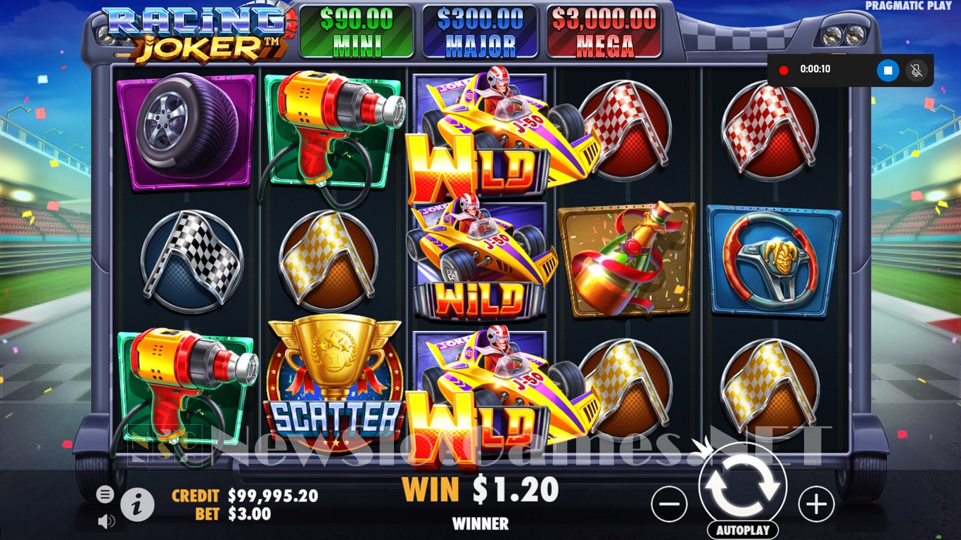 Racing Joker Slot Slot Image in Demo - pic. 3