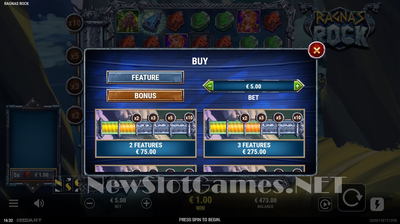 Ragnas Rock Slot Slot Image in Demo - pic. 5