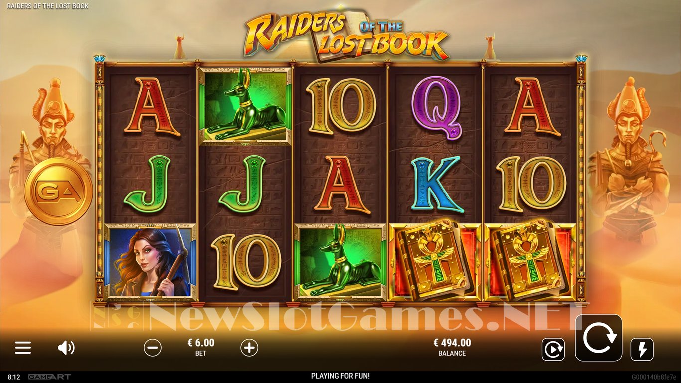 Raiders of the Lost Book Slot Slot Image in Demo - pic. 2