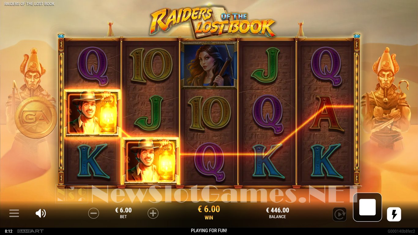 Raiders of the Lost Book Slot Slot Image in Demo - pic. 4