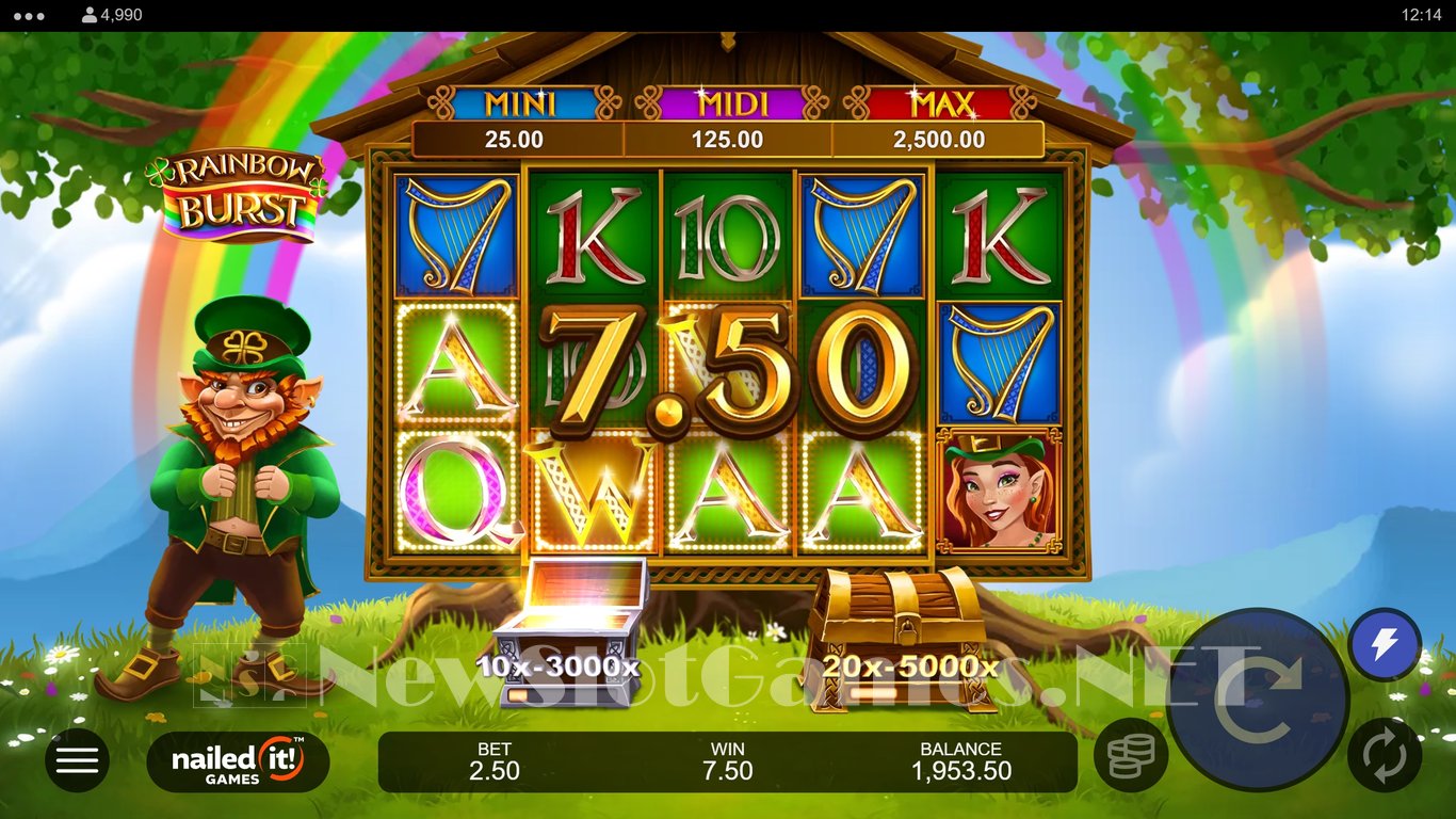 Rainbow Burst Slot Slot Image in Demo - pic. 3
