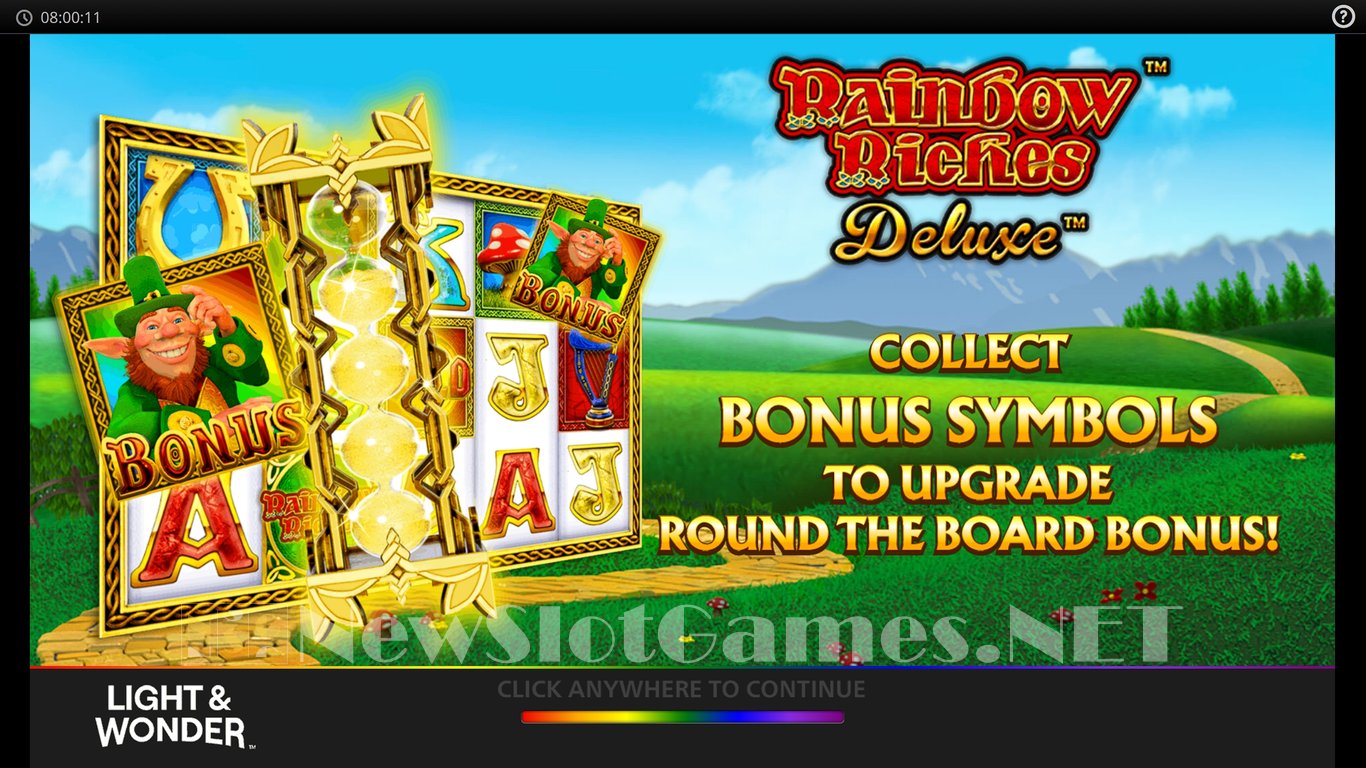 Rainbow Riches Deluxe Slot Demo Image