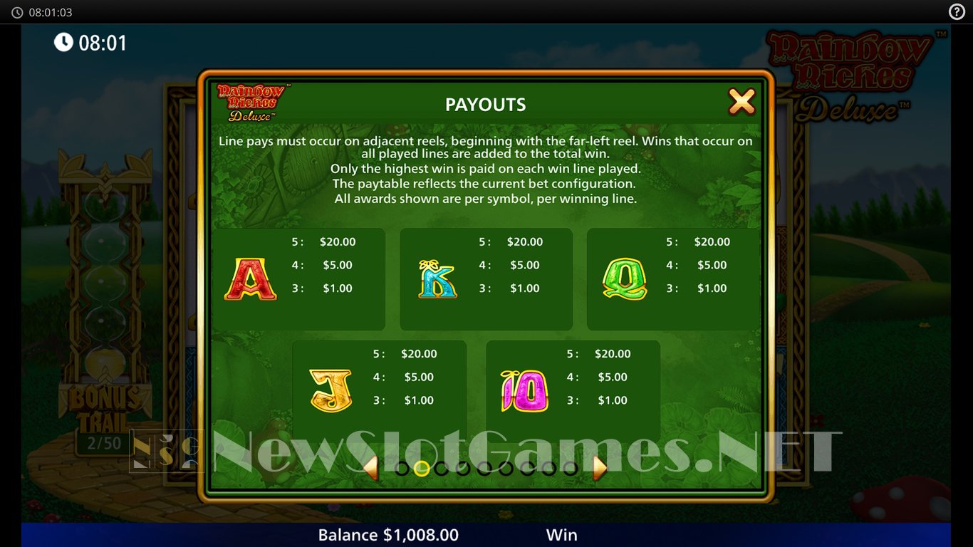 Rainbow Riches Deluxe Slot Slot Image in Demo - pic. 10