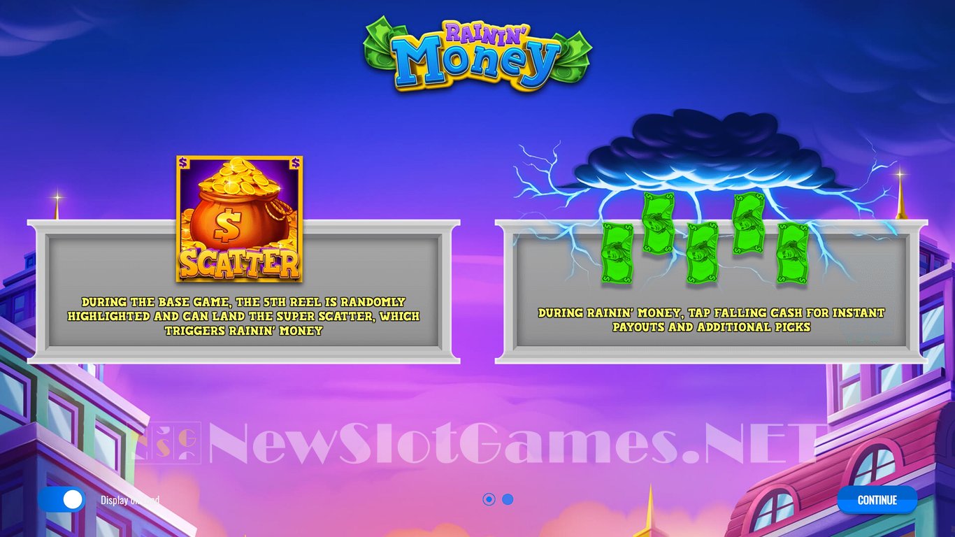 Rainin Money Slot Demo Image