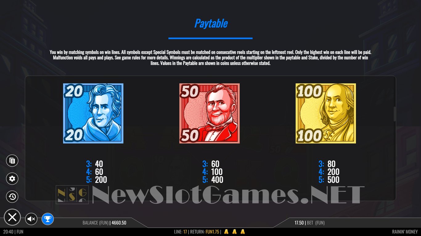Rainin Money Slot Slot Image in Demo - pic. 10