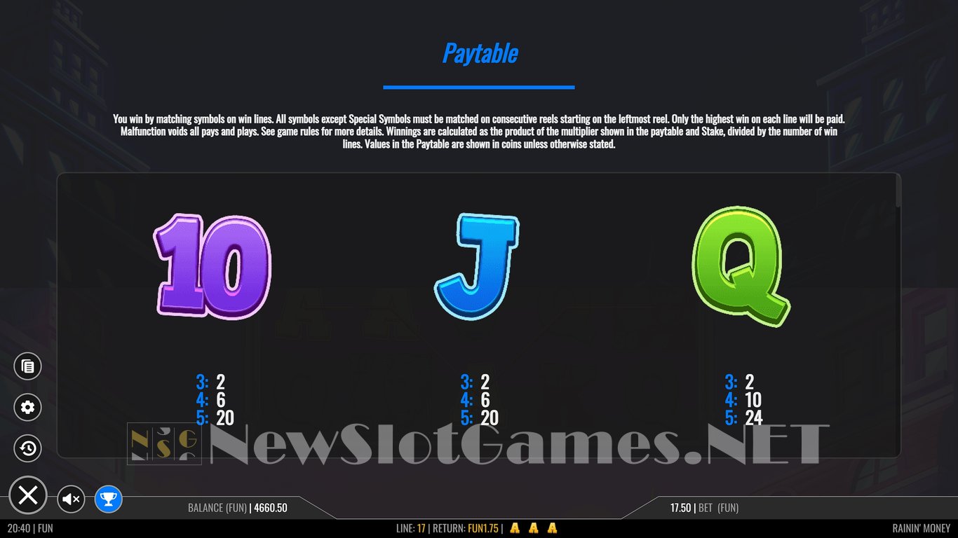 Rainin Money Slot Slot Image in Demo - pic. 8