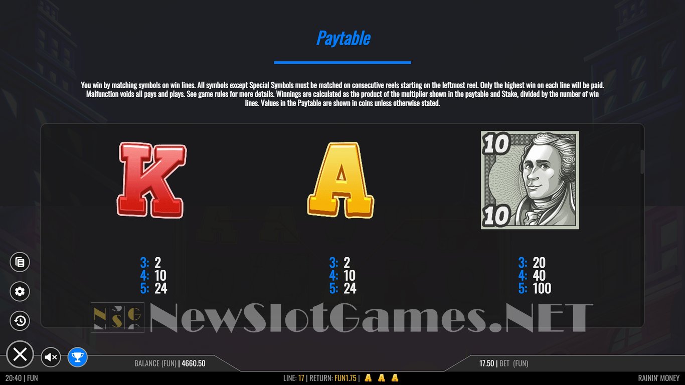 Rainin Money Slot Slot Image in Demo - pic. 9