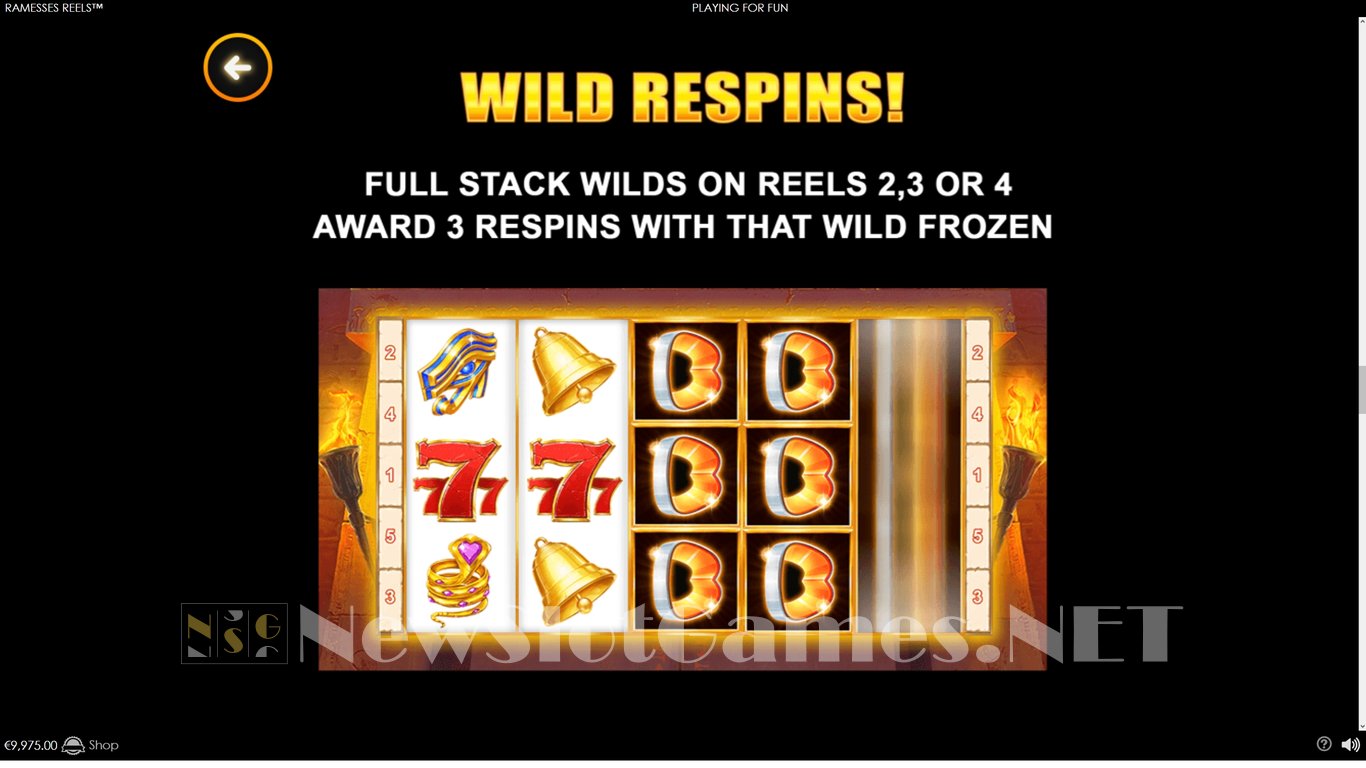 Ramesses Reels Slot Slot Image in Demo - pic. 6