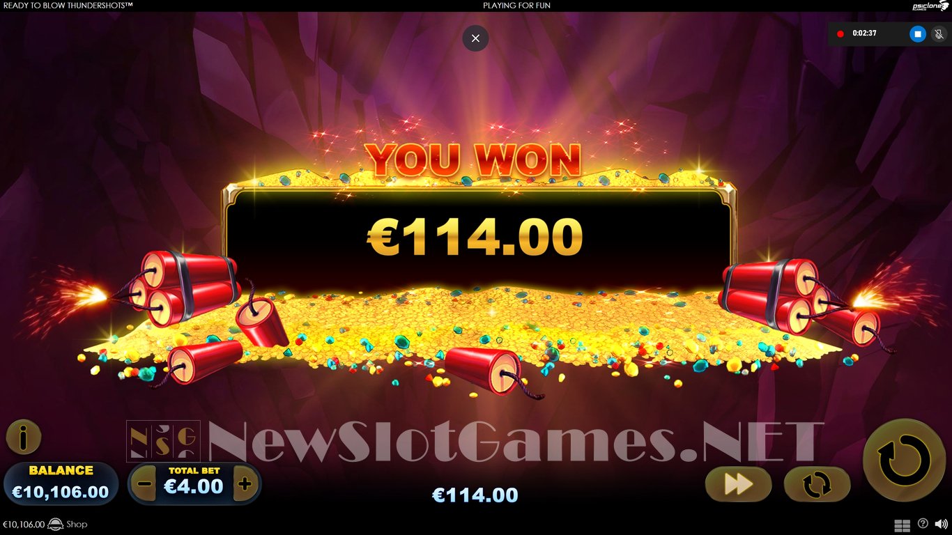 Ready to Blow Thundershots Slot Slot Image in Demo - pic. 12