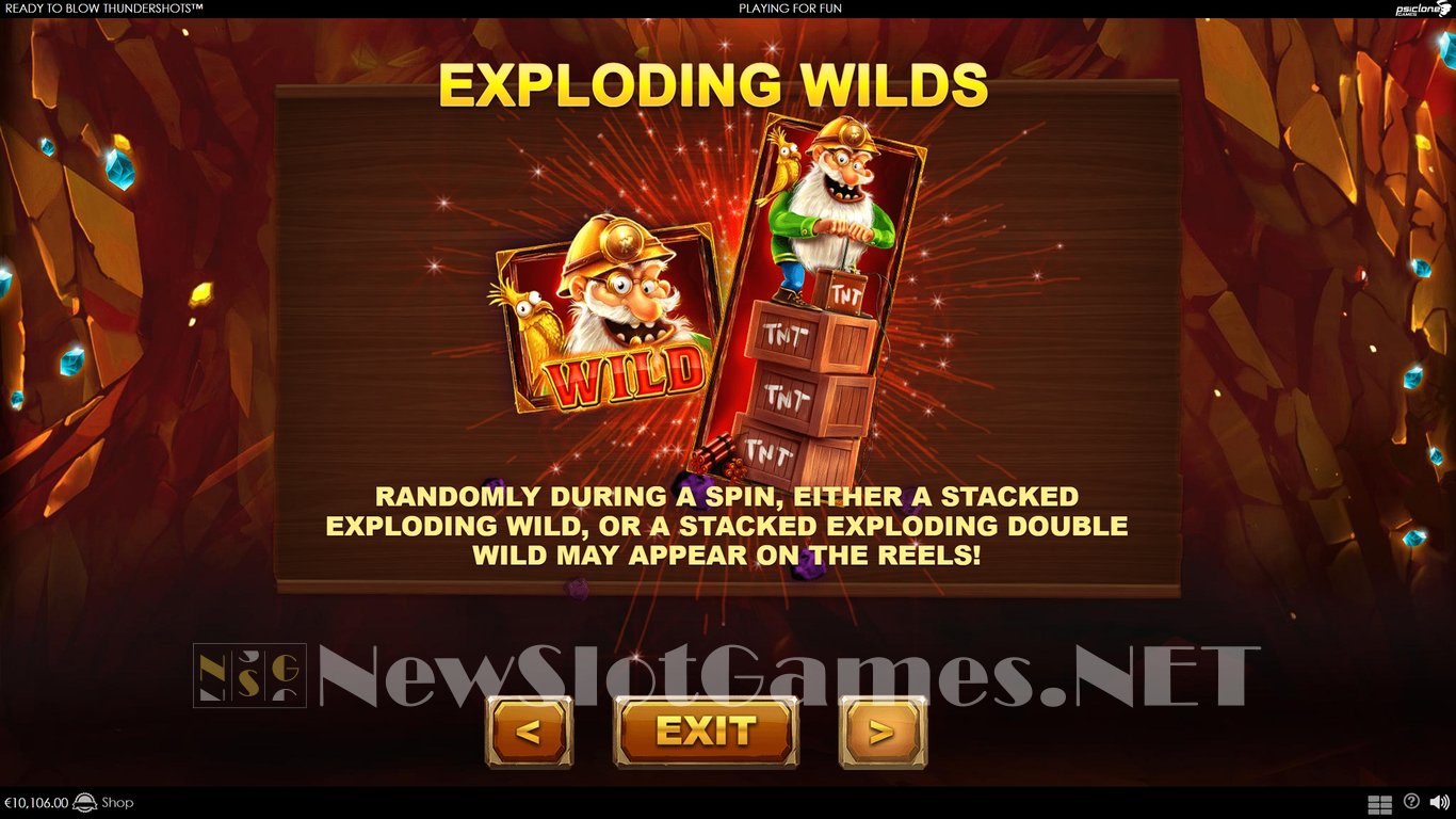 Ready to Blow Thundershots Slot Slot Image in Demo - pic. 15