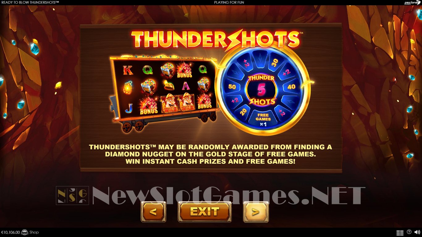 Ready to Blow Thundershots Slot Slot Image in Demo - pic. 16