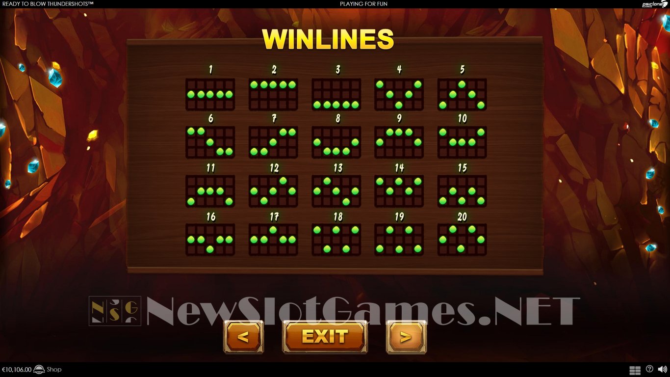 Ready to Blow Thundershots Slot Slot Image in Demo - pic. 17