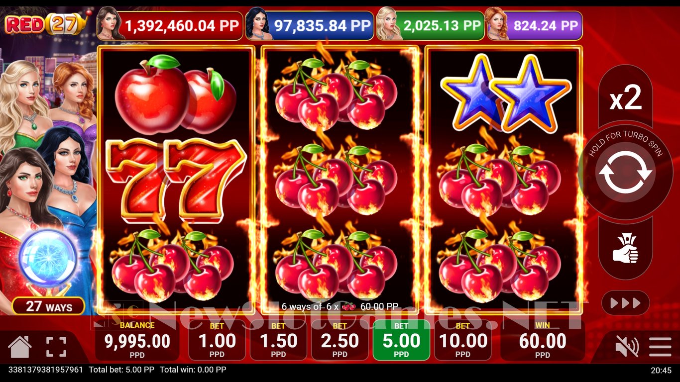 Red 27 Slot Slot Image in Demo - pic. 2