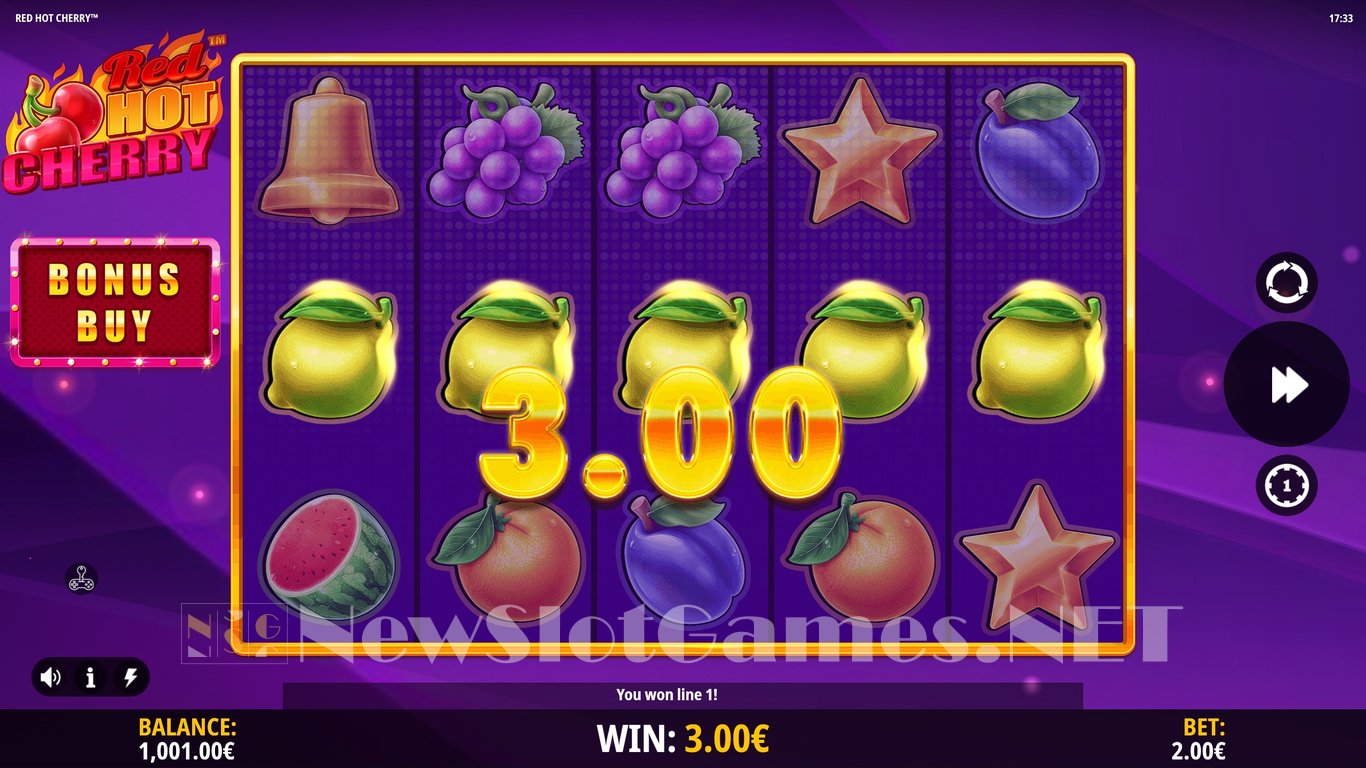 Red Hot Cherry Slot Slot Image in Demo - pic. 2