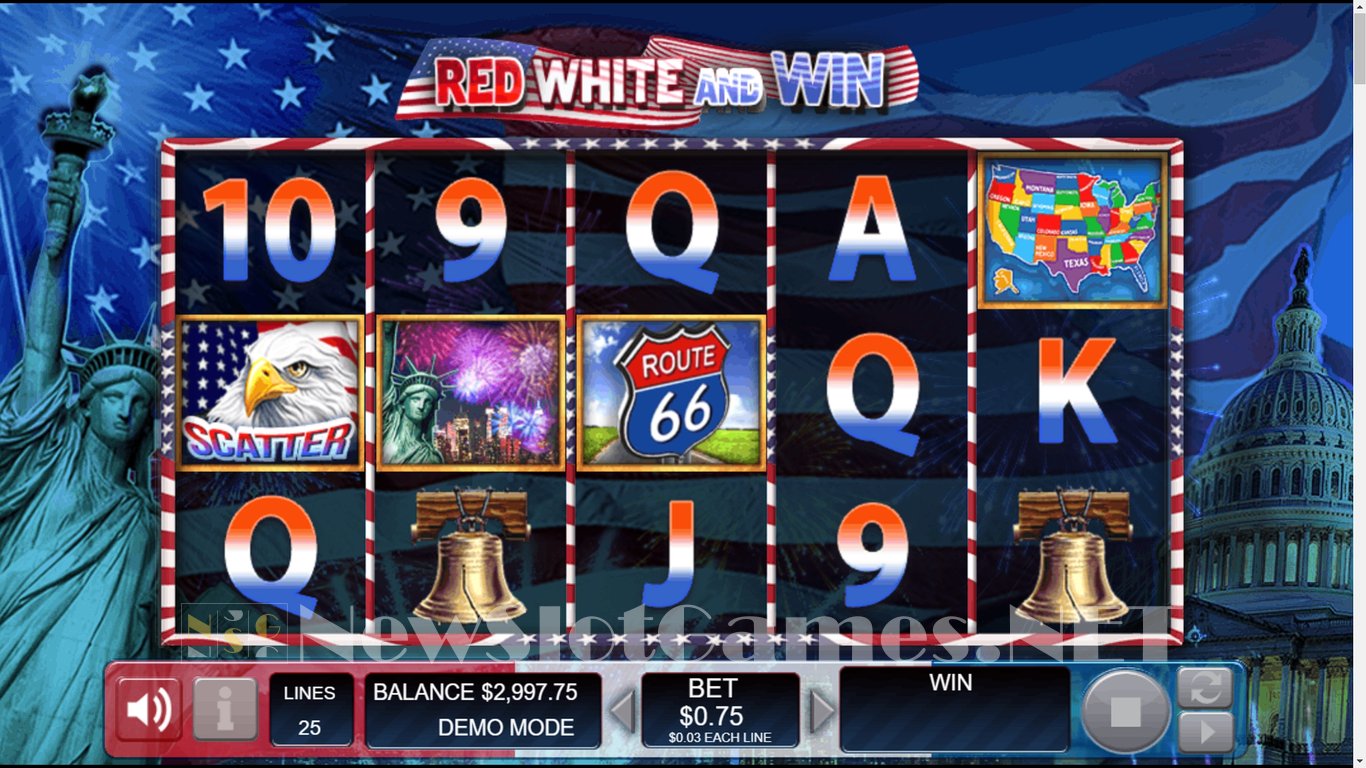 Red White and Win Slot Slot Image in Demo - pic. 2