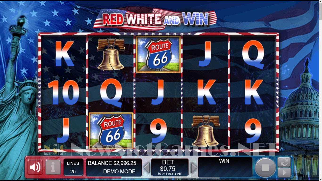 Red White and Win Slot Slot Image in Demo - pic. 3