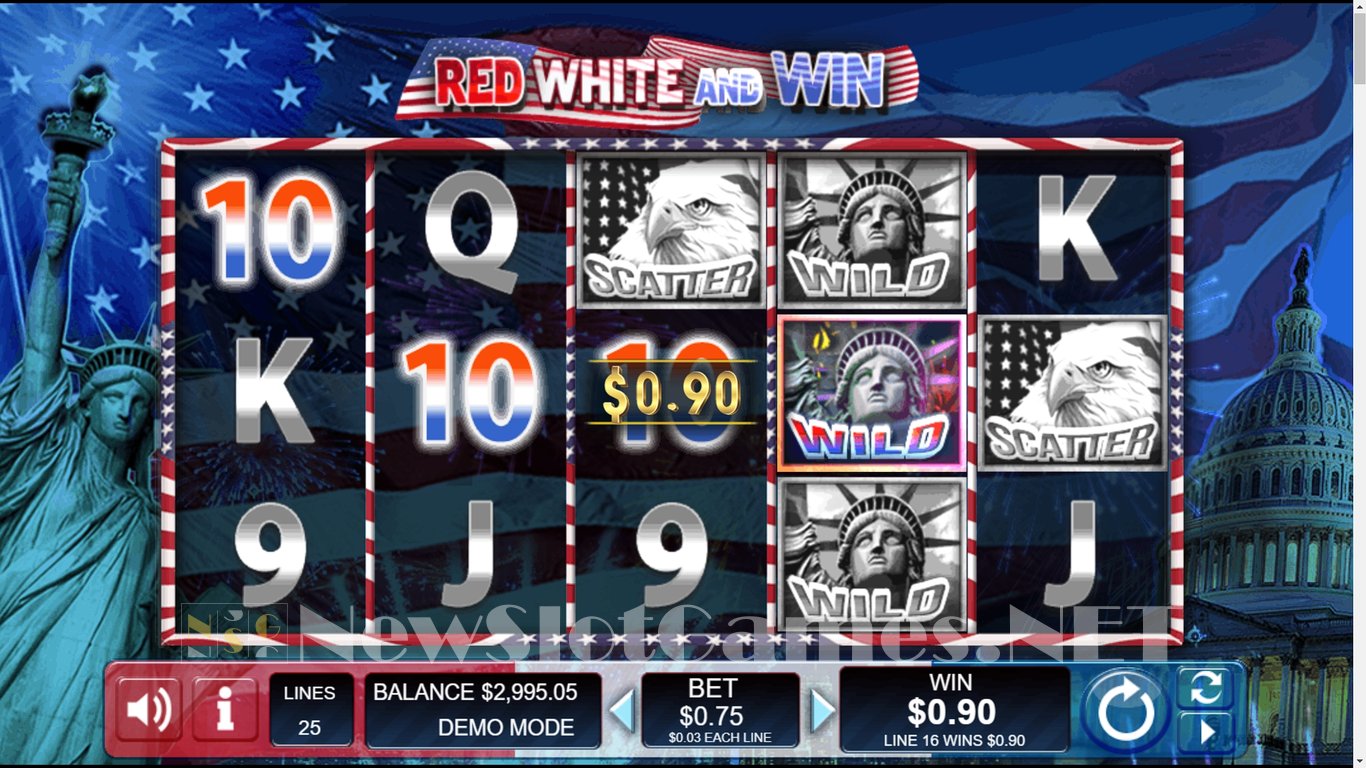 Red White and Win Slot Slot Image in Demo - pic. 5