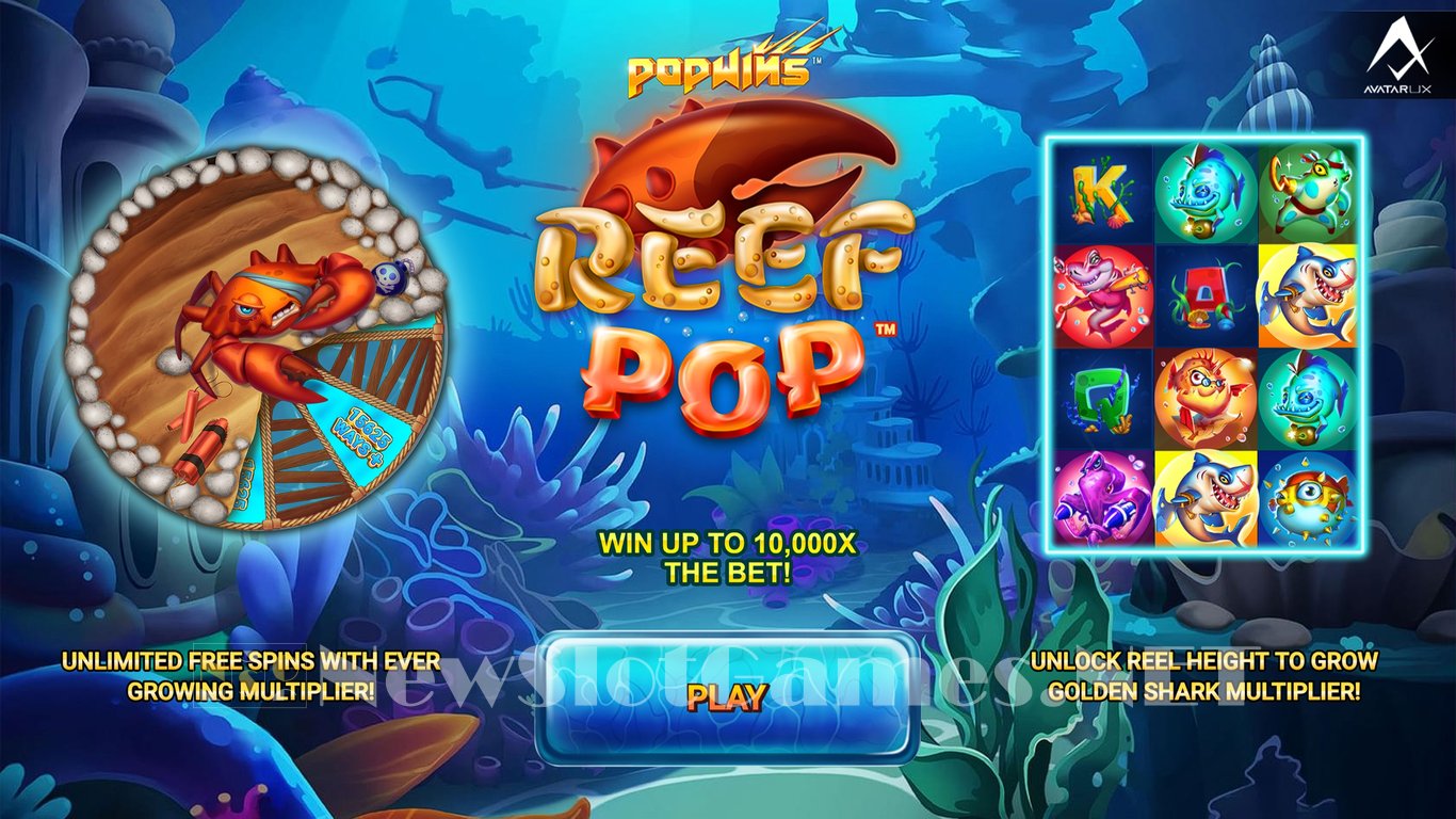 ReefPop Slot Demo Image