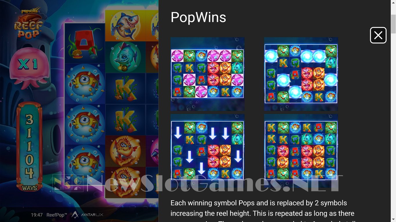 ReefPop Slot Slot Image in Demo - pic. 10