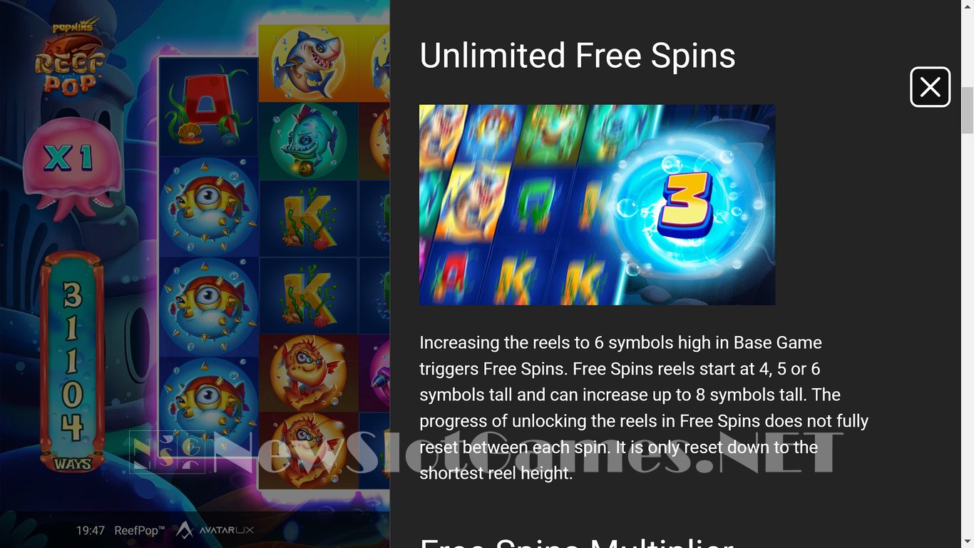 ReefPop Slot Slot Image in Demo - pic. 11