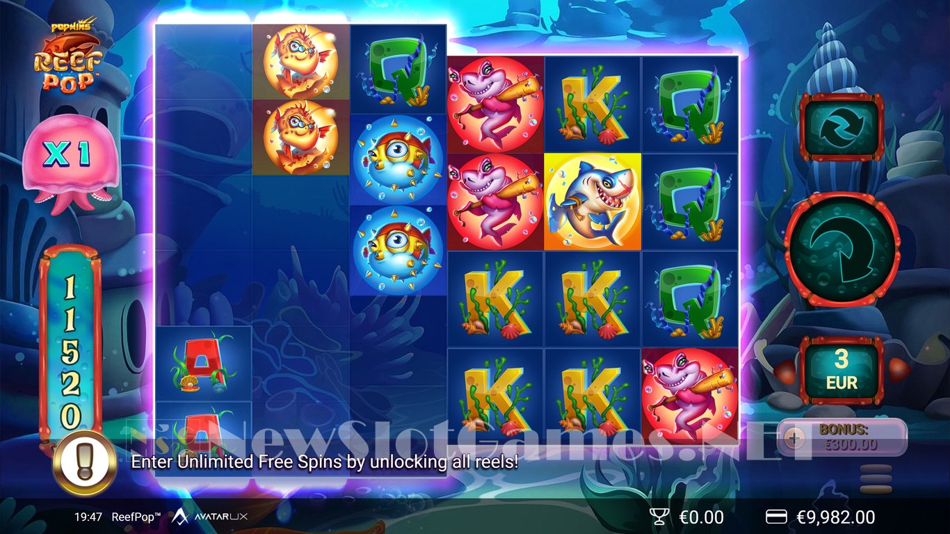 ReefPop Slot Slot Image in Demo - pic. 4