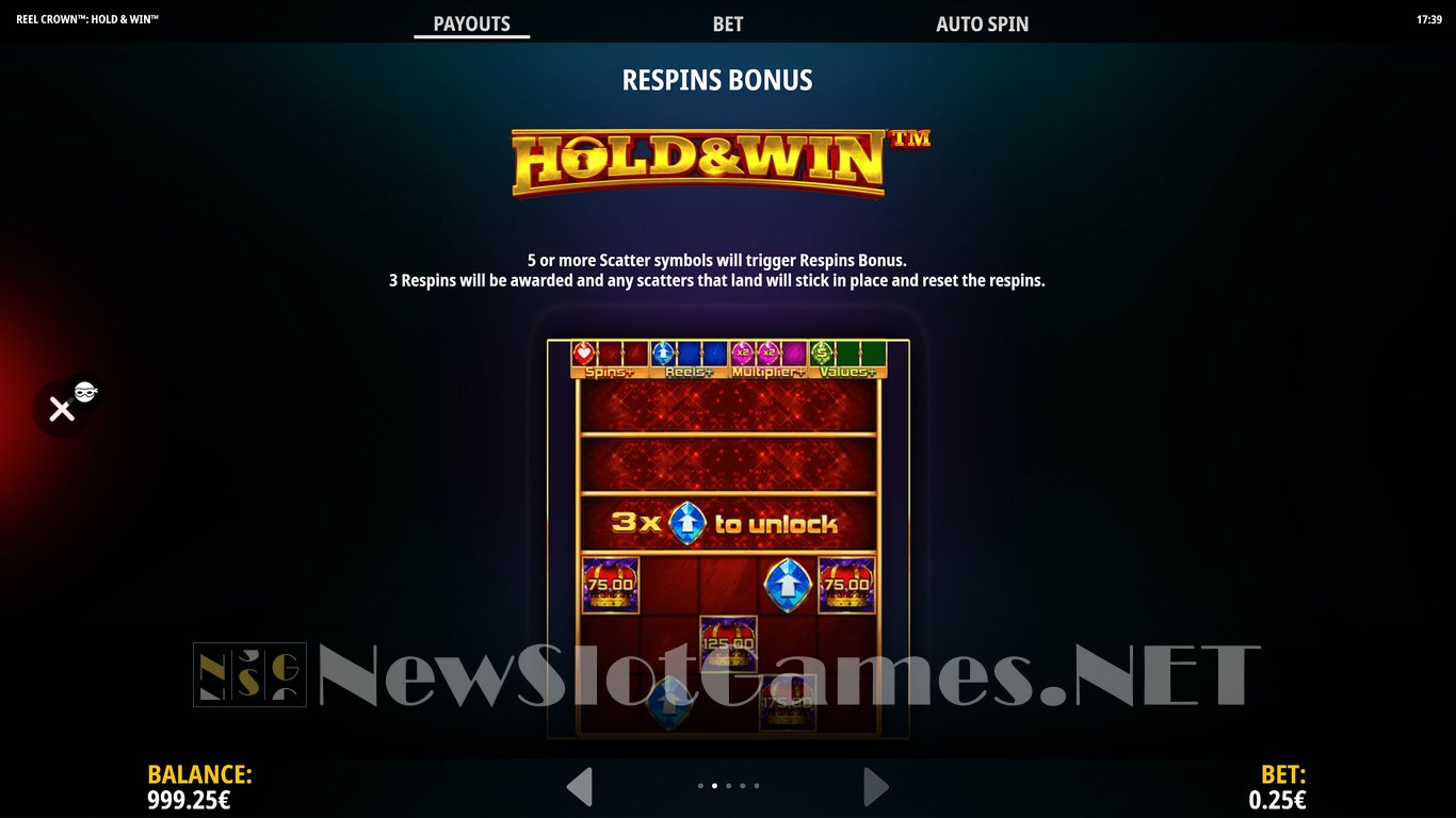 Reel Crown Hold & Win Slot Slot Image in Demo - pic. 5