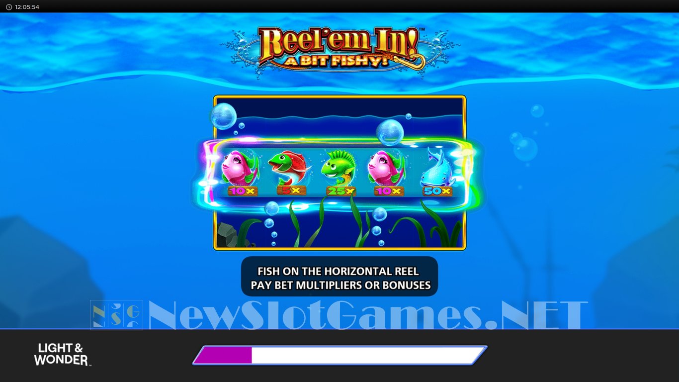 Reel Em In! A Bit Fishy! Slot Demo Image