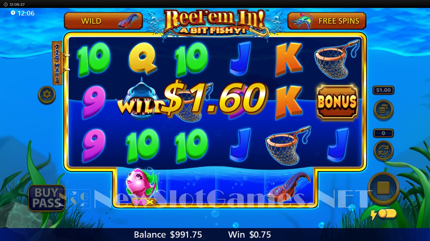 Reel Em In! A Bit Fishy! Slot Slot Image in Demo - pic. 3