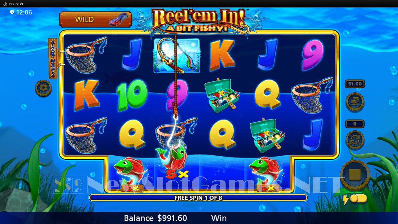 Reel Em In! A Bit Fishy! Slot Slot Image in Demo - pic. 4